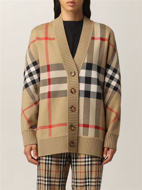 burberry v neck sweater women'|Burberry Cardigan for Women .